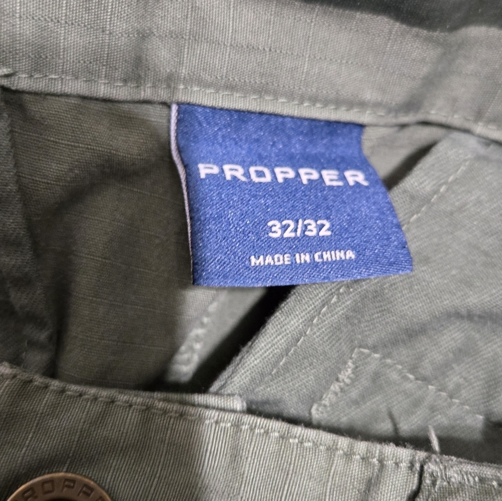 Men's Propper Green Cargo Pants Size 32X32 - Picture 9 of 10